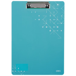 CARPETA A4 MUELLE S/TAPA DELI AZUL EF75632