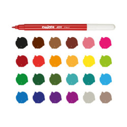 ROTULADOR CARIOCA JOY CARTON 24 COLORES
