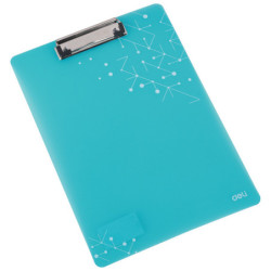 CARPETA A4 MUELLE S/TAPA DELI AZUL EF75632