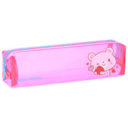 PORTATODO DELI CUADRADO TRANSPARENTE COLORES SURTIDOS EZ85802 UNIDAD