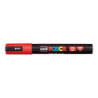 MARCADOR UNI-BALL POSCA PC-5M PUNTA REDONDA 1,8-2,5MM ROJO -15-