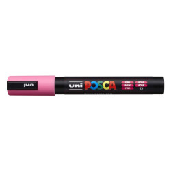 MARCADOR UNI-BALL POSCA PC-5M PUNTA REDONDA 1,8-2,5MM ROSA -13-