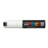 MARCADOR UNI-BALL POSCA PC-8K BISEL GRUESO 8MM BLANCO -1-
