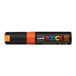MARCADOR UNI-BALL POSCA PC-8K BISEL GRUESO 8MM FLUOR NARANJA -F4-