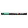 MARCADOR UNI-BALL POSCA PC-1MR PUNTA EXTRA FINA 0,7MM VERDE -6-