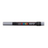 MARCADOR UNI-BALL POSCA PCF-350 PUNTA PINCEL PLATA -26-