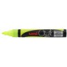 MARCADOR UNI-BALL CHALK TIZA LIQUIDA REDONDO PWE-5M AMARILLO FLUOR UNIDAD