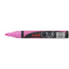 MARCADOR UNI-BALL CHALK TIZA LIQUIDA REDONDO PWE-5M ROSA FLUOR