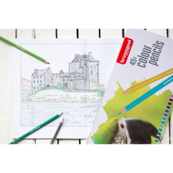 LAPIZ BRUYNZEEL CAJA METAL 45 COLORES PAPAGAYO 60312903 TALENS