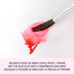 LAPIZ MILAN ACUARELABLE 12 COLORES C/PINCEL CAJA METAL 7468112C