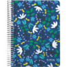 EC4.PP. CUADERNO CUARTO TAPA PP 4X4MM BLUE GARDEN 1/4 GRAFOPLAS24 16512491 (MIN 1U)