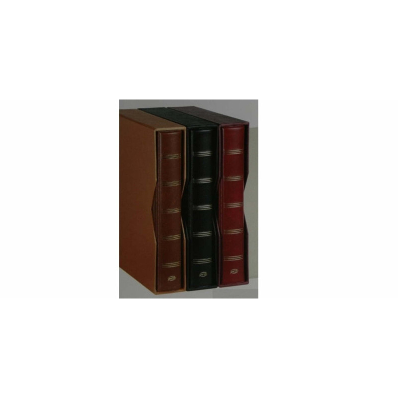 ALBUM PORTA BILLETES EURO PARDO MARRON C/CAJA 1340