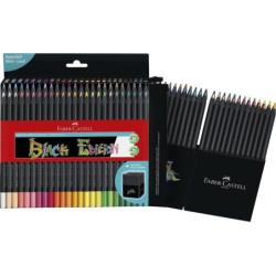 LAPIZ FABER-CASTEL BLACK EDITION 50 COLORES ESTUCHE CARTON 116450