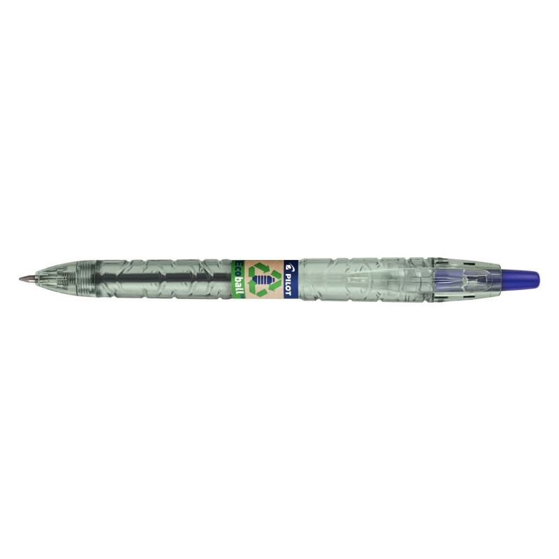 BOLIGRAFO RETRÁCTIL ECOBALL BASE ACEITE 1.0 MM AZUL PILOT