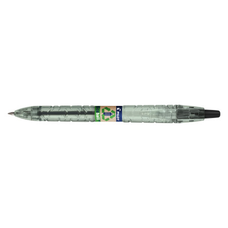 BOLIGRAFO RETRÁCTIL ECOBALL BASE ACEITE 1.0 MM NEGRO PILOT