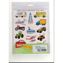 ETIQUETAS APLI GOMETS TRANSPORTES 3H REF.11442 ^