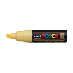 MARCADOR UNI-BALL POSCA PC-8K BISEL GRUESO 8MM FLUOR NARANJA CLARO -F54-