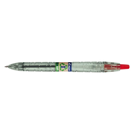 BOLIGRAFO RETRÁCTIL ECOBALL BASE ACEITE 1.0 MM ROJO PILOT