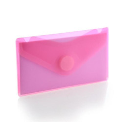 DOSSIER VELCRO OFFICEBOX 6,2*10,5 ROJO BOLSA 10U 90646