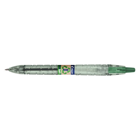 BOLIGRAFO RETRÁCTIL ECOBALL BASE ACEITE 1.0 MM VERDE PILOT