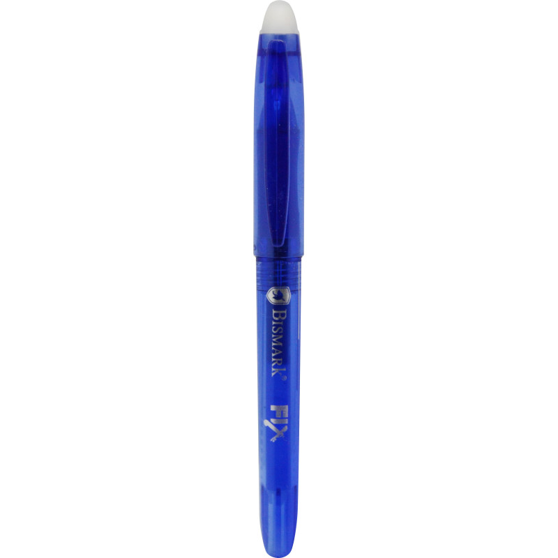 BOLIGRAFO BORRABLE C/CAPUCHON BISMARK AZUL.0.7mm