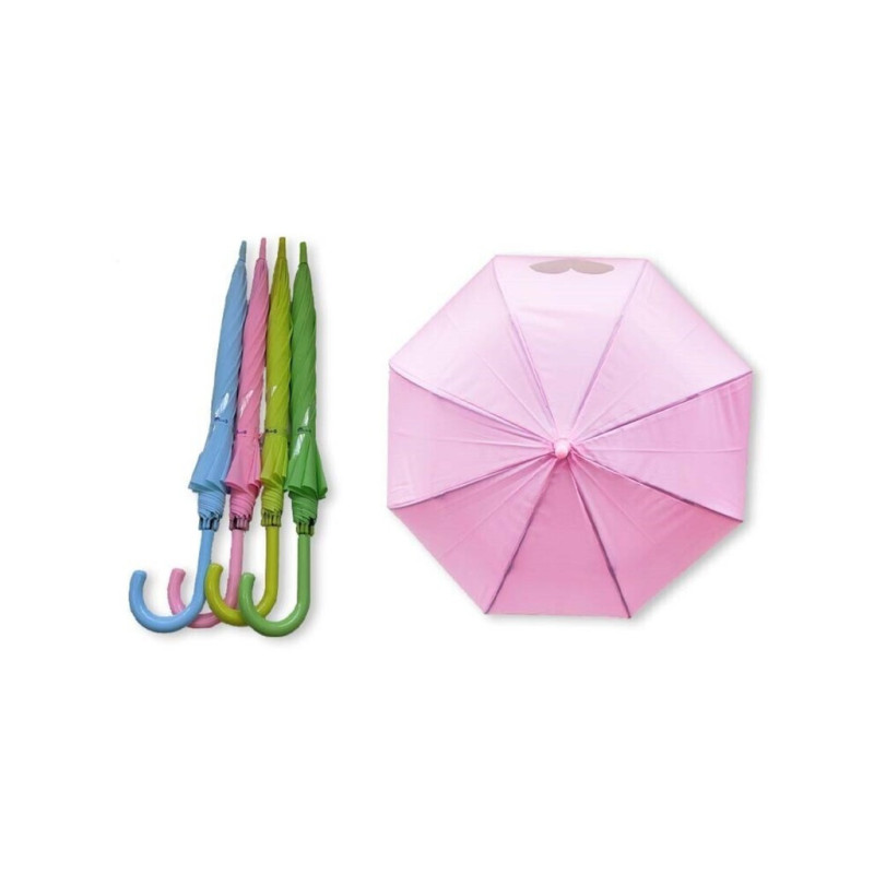 PARAGUAS AUTOMATICO PASTEL VENTANA CORAZON JUNIOR 330868