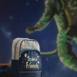 MOCHILA ADAPTABLE A CARRO GABOL SPACE GABOL24 SCHOOL 234602016