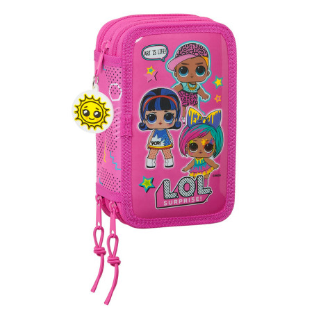 ESTUCHE CREMA TRIPLE 36 PCS LOL SURPRISE! "ART CLUB" 412120857 19,5*12,5 SAFTA22