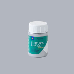 TELA OPAQUE METALIZADA TOM-02 PLATA LA PAJARITA 204122 35 ML UNIDAD