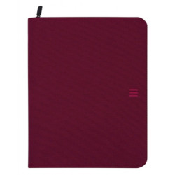 CARPETA CONGRESO FINOCAM FL 4A CREMALLERA TELA BURDEOS 5398374 J964 ^