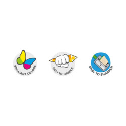 LAPIZ CARIOCA PASTEL MADERA 24 COLORES 43310