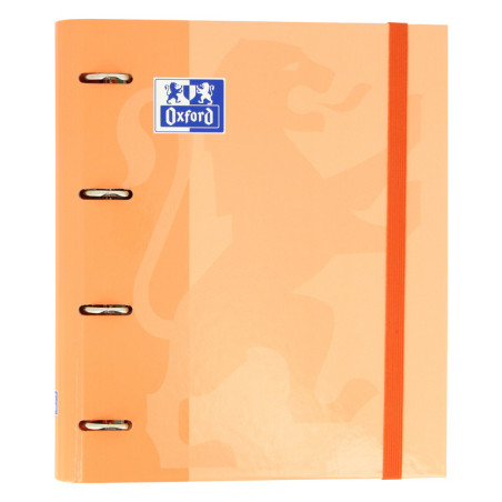 CARPEBLOC RINGBOOK A4 4A ENRI OXFORD SCHOOL CLASSIC MELOCOTON C/RECAMBIO 100H 5 COL 400132986