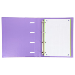 CARPEBLOC RINGBOOK A4 4A ENRI OXFORD SCHOOL CLASSIC MALVA C/RECAMBIO 100H 5 COL 400109183