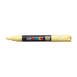 MARCADOR UNI-BALL POSCA PC-1M. PUNTA FINA 0,7MM AMARILLO PAJIZO -73-