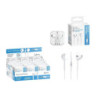 AURICULARES CON CABLE Y MICROFONO JACK 3,5MM UMAY 331747 POESSA