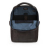 MOCHILA 2 DP 15,6" STATUS PIEL SINTETICA CHOCOLATE 015 412155 GABOL21 BUSINESS