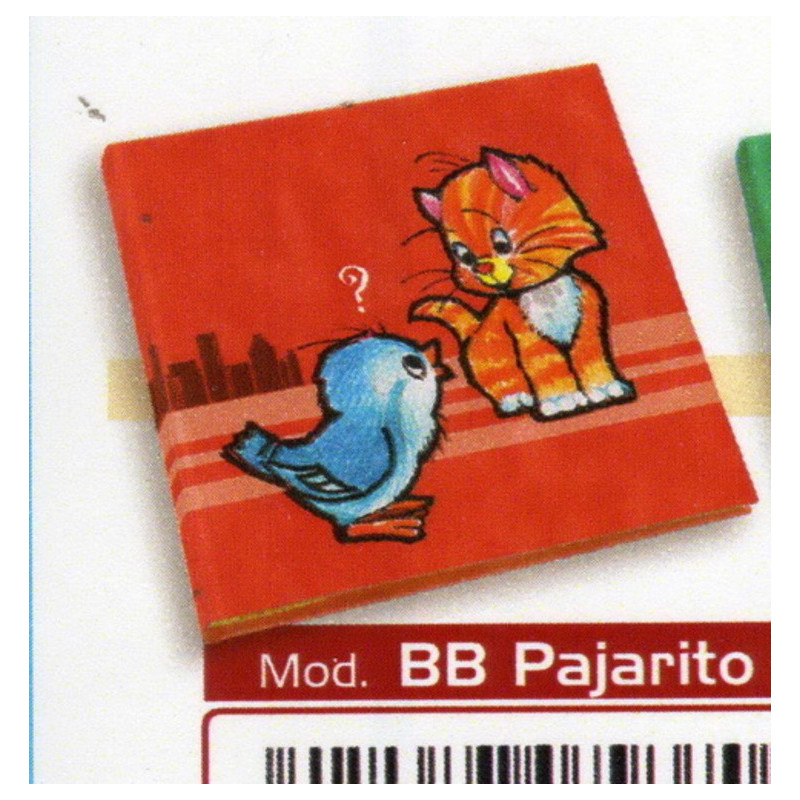 LIBRO BEBE BULMARK CARTONE BB PAJARITO ^