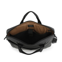 MALETIN MOCHILA 15,6" DESK PIEL SINTETICA  GRIS 016 412310 GABOL21 BUSINESS