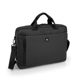 MALETIN MOCHILA 15,6" DESK PIEL SINTETICA  GRIS 016 412310 GABOL21 BUSINESS