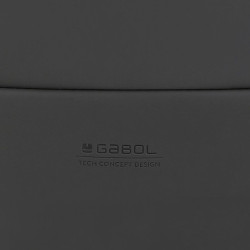 MALETIN MOCHILA 15,6" DESK PIEL SINTETICA  GRIS 016 412310 GABOL21 BUSINESS