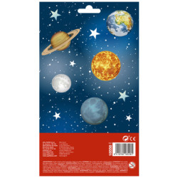 PEGATINAS PLANETAS DETALLES HOLOGRAFICOS 1 HOJA 18558 APLI (5U)