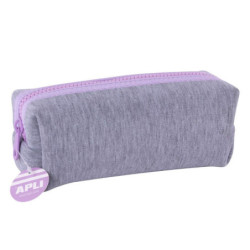 PORTATODO CUADRADO APLI NEOPRENO/TELA GRIS CREMALLERA COLORES URBAN SURTIDOS 19028 UNIDAD