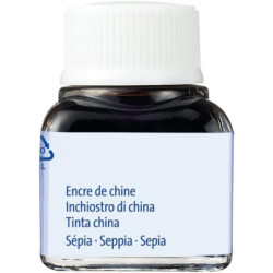 TINTA CHINA PELIKAN 523 FRASCO SEPIA Nº15