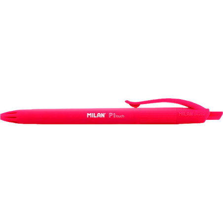 BOLIGRAFO RETRÁCTIL P1 TOUCH RT ROJO MILAN