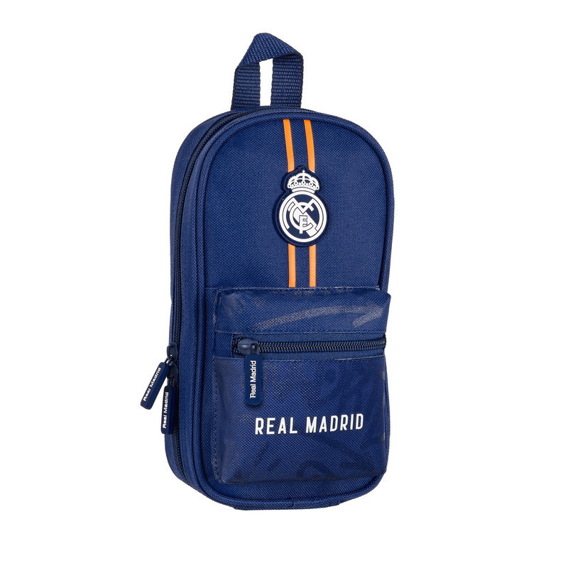 ESTUCHE CREMA MOCHILA C/4 PORT.LLENOS REAL MADRID 2ª EQUIP. 412134747 23*12 SAFTA22