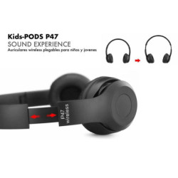 AURICULARES ALEX BOG BLUETOOTH DIADEMA KIDS 5 COLORES AB-047