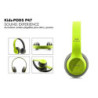 AURICULARES ALEX BOG BLUETOOTH DIADEMA KIDS 5 COLORES AB-047