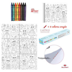 POSTER PARA PINTAR 3M TROQUELADO ALEX BOG AB-0886 2 MOD SURTIDOS UNIDAD