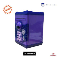 HUCHA METAL CAJA FUERTE CODIGO 68X LUMINOSA ALEX BOG EB-389