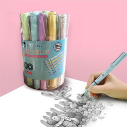 LAPIZ INFINITO C/CAPUCHA ALEX BOG 6 COLORES PASTEL SURTIDOS ESI-0546 (18)